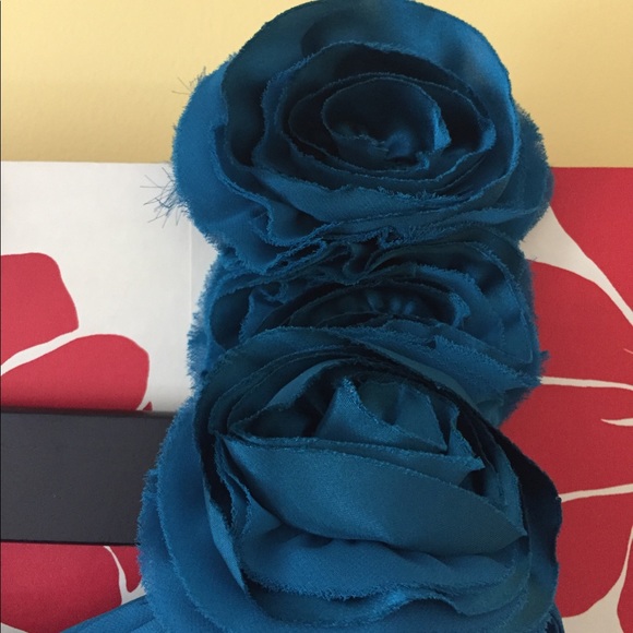 Bari Jay Gown, Style #225, turquoise, size 10 - Picture 8 of 10